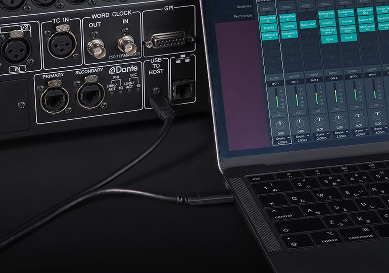 Yamaha Digital Mixing Console DM7: 多功能 USB 連接